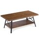 Carbon Loft Enjolras Wood/ Steel Coffee Table - Thumbnail 2