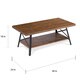 Carbon Loft Enjolras Wood/ Steel Coffee Table - Thumbnail 4
