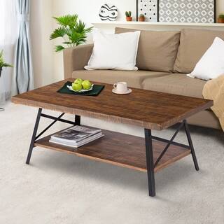 Carbon Loft Enjolras Wood/ Steel Coffee Table