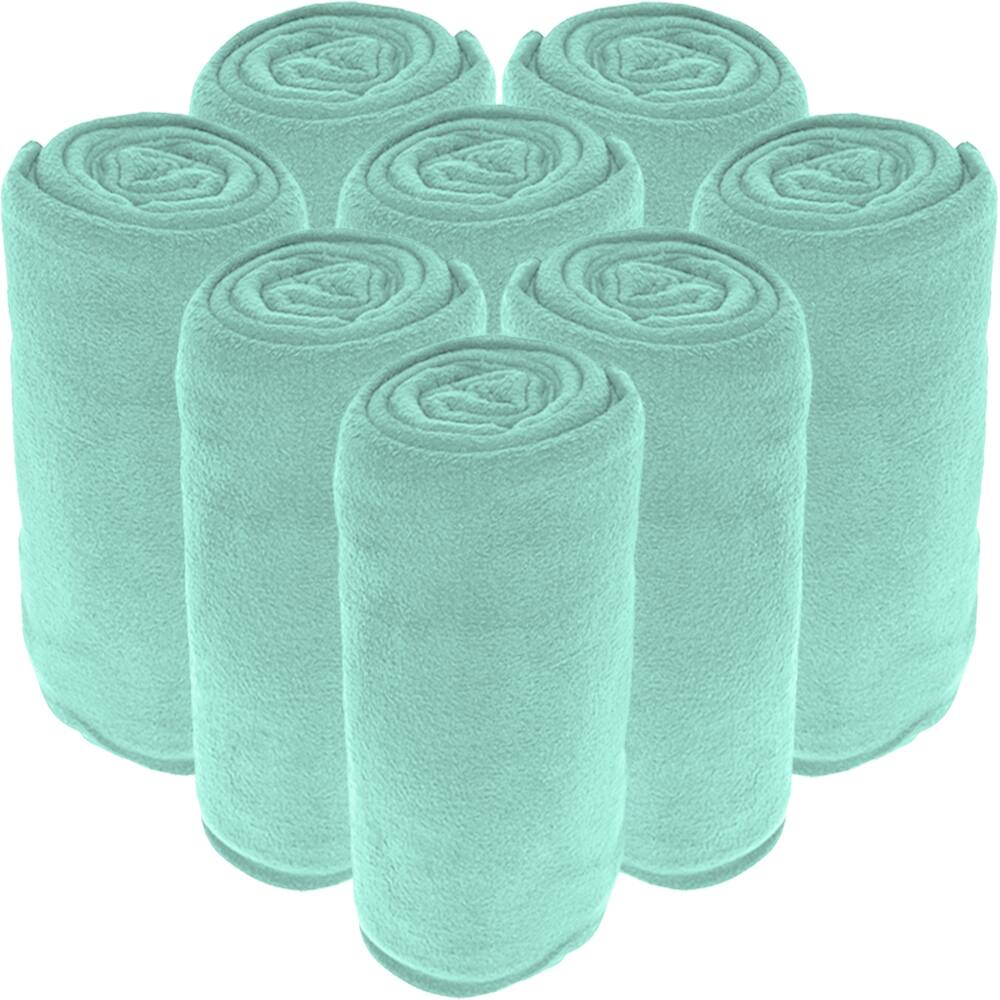 Bare Home Wholesale Microplush Blankets, Fleece Bed Blanket Bulk Pack