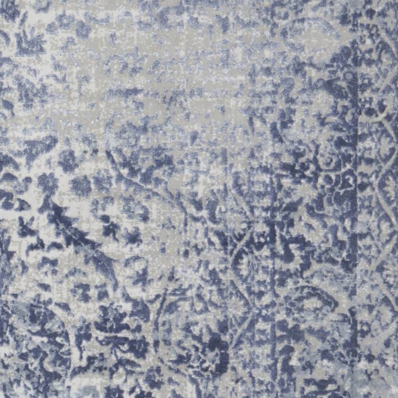 Alexander Home Mason Distressed Traditional Blue Persian Rug