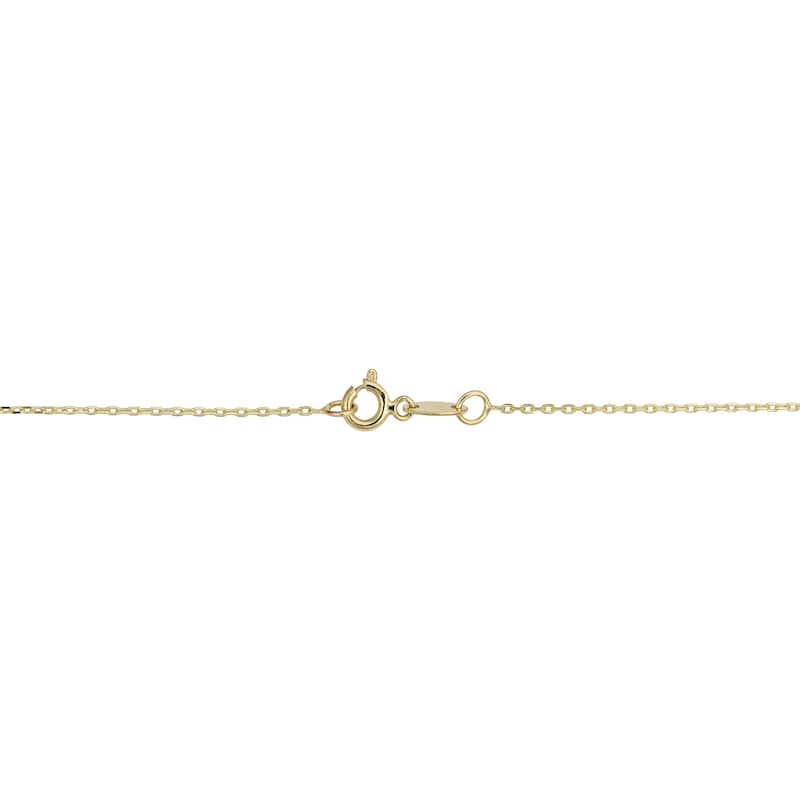 Fremada 14k Two-tone Gold Heart Necklace (18 inch)