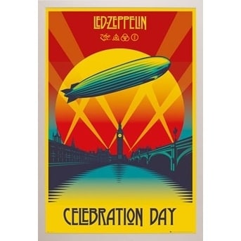 Led Zeppelin Celebration Day Poster With Choice of Frame (24x36