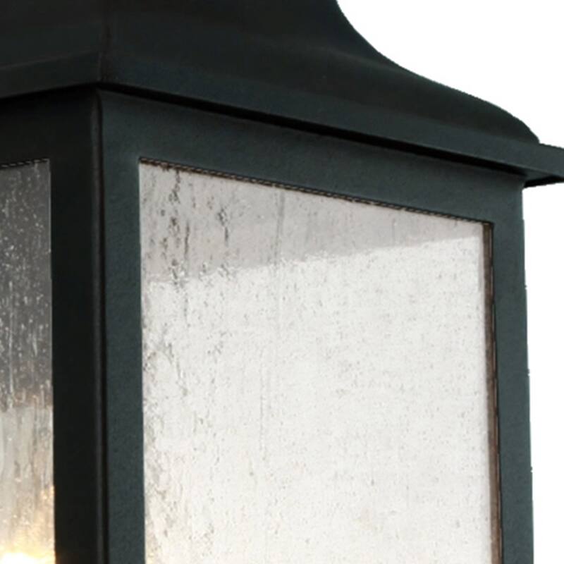 Morgan 3 Light Exterior Light in Imperial Black Finish
