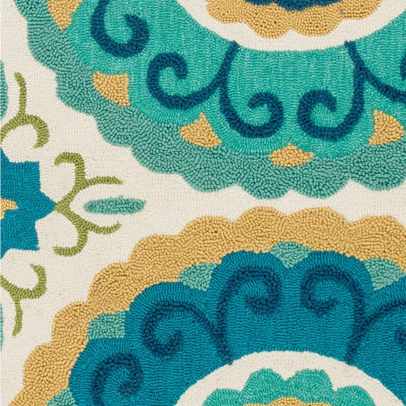 Alexander Home Retro Modern & Contemporary Hand-Hooked Rug