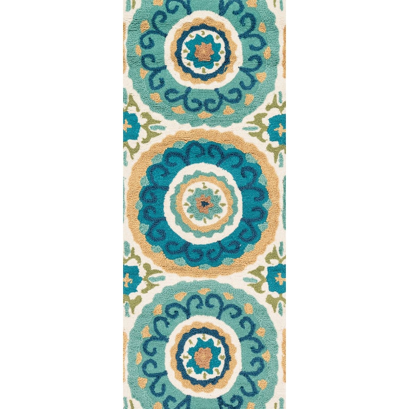 Alexander Home Retro Modern & Contemporary Hand-Hooked Rug