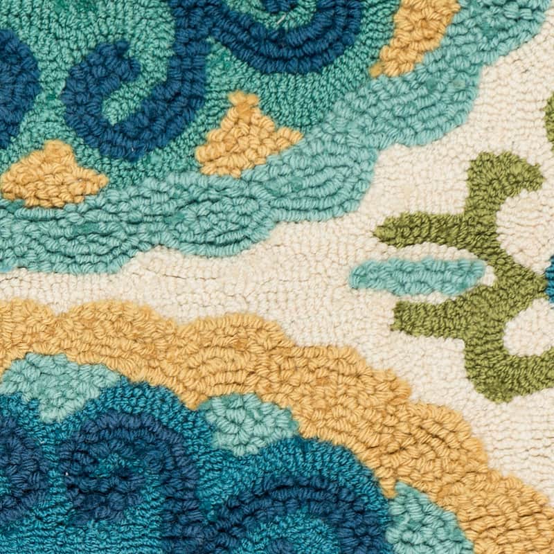 Alexander Home Retro Modern & Contemporary Hand-Hooked Rug