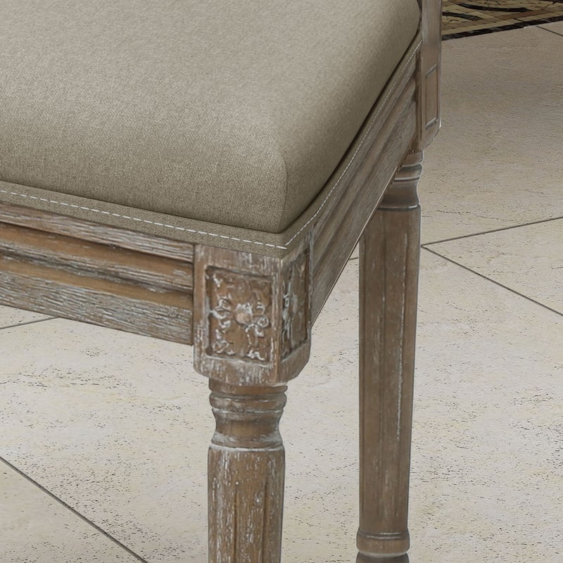 Ledger Traditional Fabric Dining Chair (Set of 2) by Christopher Knight Home