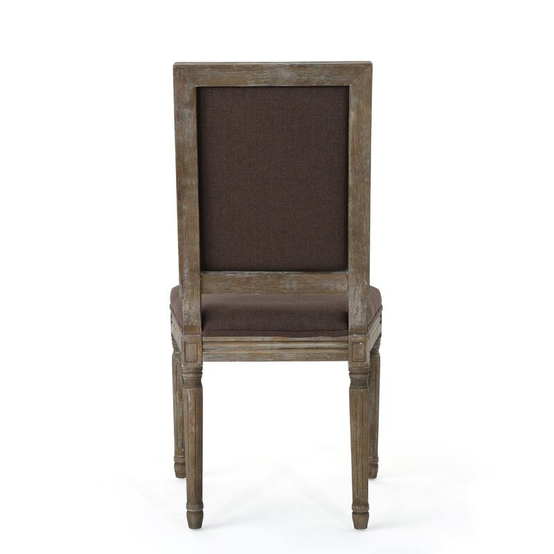 Ledger Traditional Fabric Dining Chair (Set of 2) by Christopher Knight Home