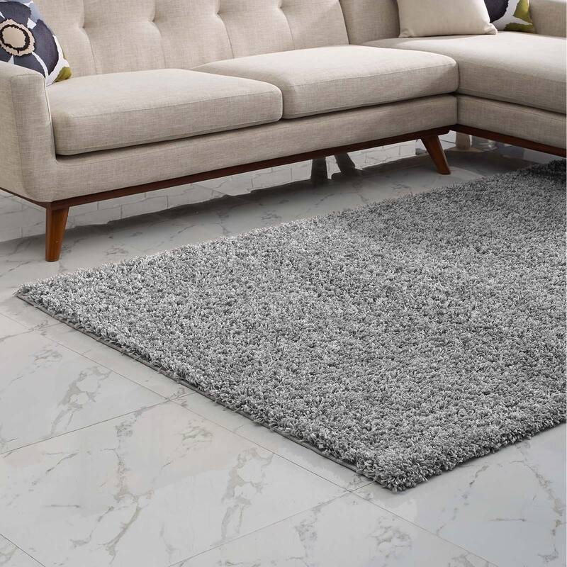 Enyssa Solid Shag Area Rug