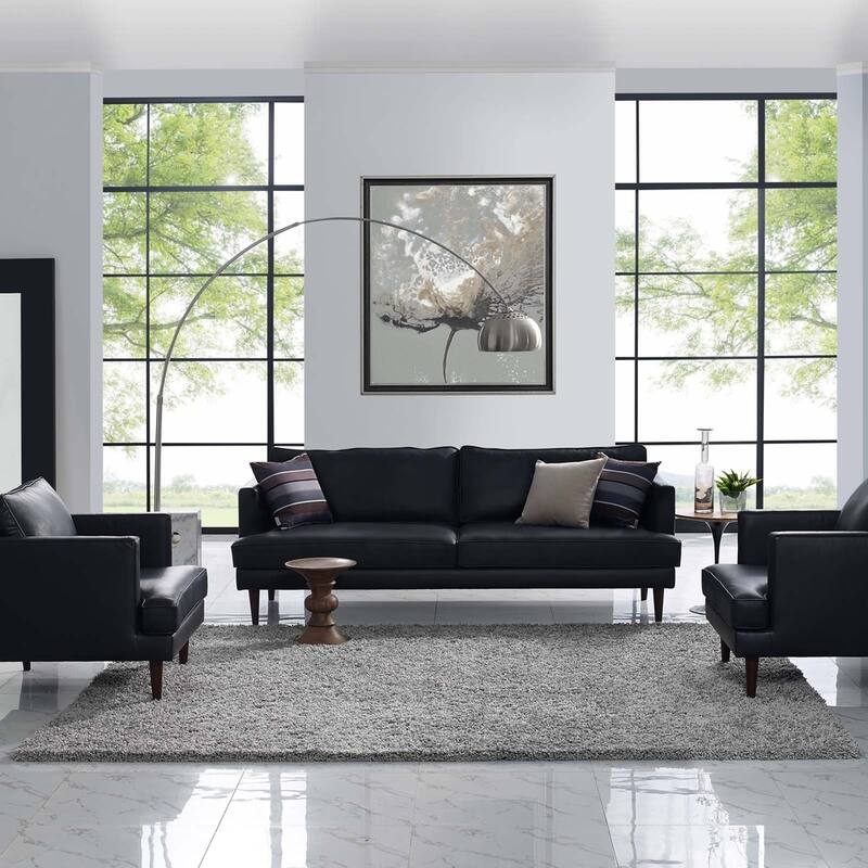 Enyssa Solid Shag Area Rug