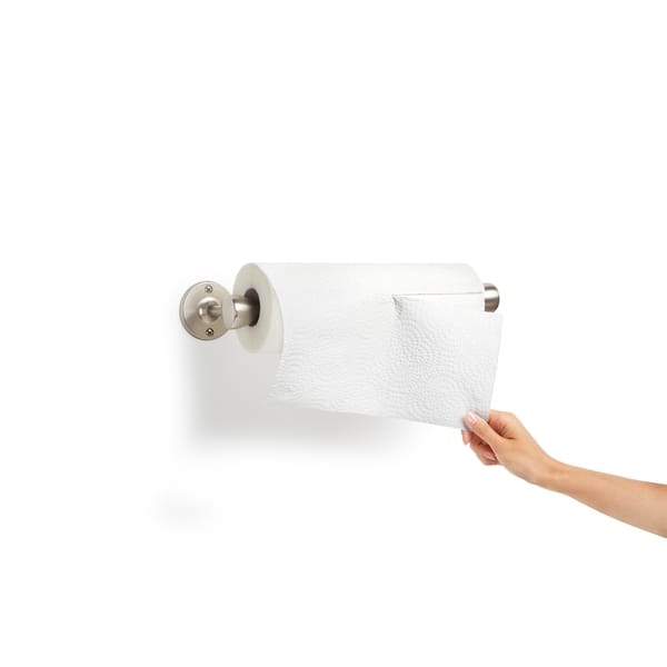 Shop Wall Mount Paper Towel Holder Under Cabinet Towel Rack For