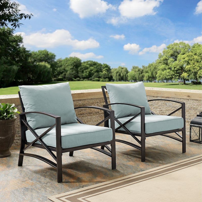 Crosley Kaplan 2-piece Outdoor Chair Set