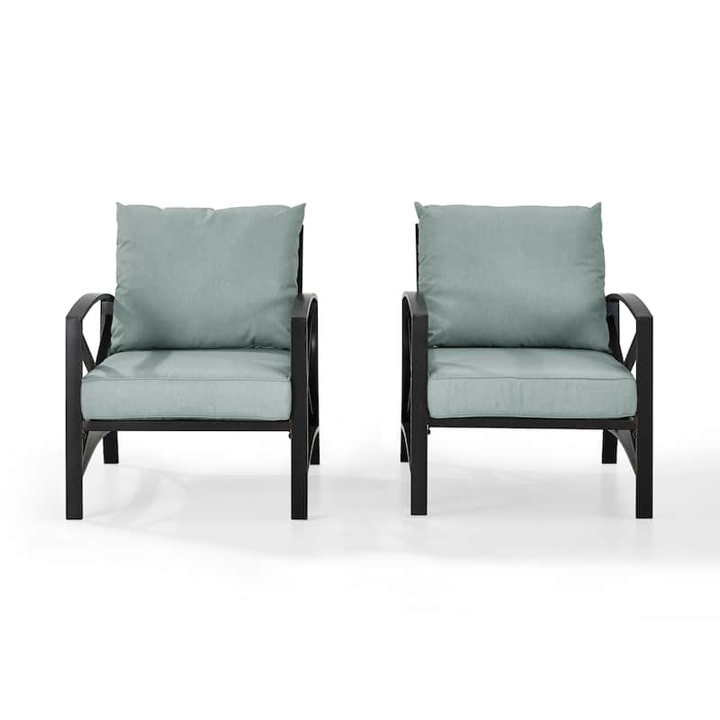 Crosley Kaplan 2-piece Outdoor Chair Set