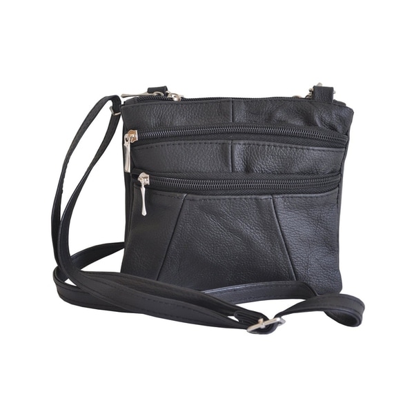 Shop AFONiE Quality Soft Leather CrossBody Handbag - On Sale - Free Shipping On Orders Over $45 ...