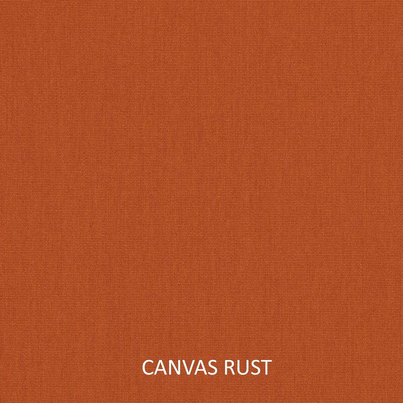 Humble + Haute Sunbrella Canvas Natural and Canvas Rust Single Small Flange Indoor/ Outdoor Pillows, Set of 2