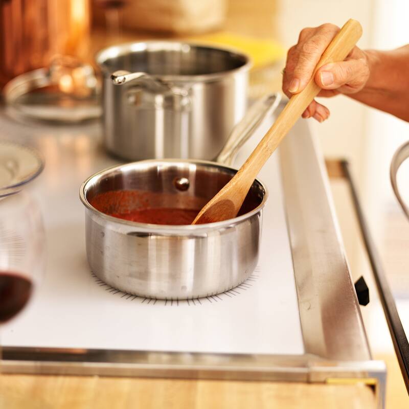 Classic Cuisine Stainless Steel 6 Cup Double Boiler and 1.5 Quart Saucepan 2-in-1 Combo