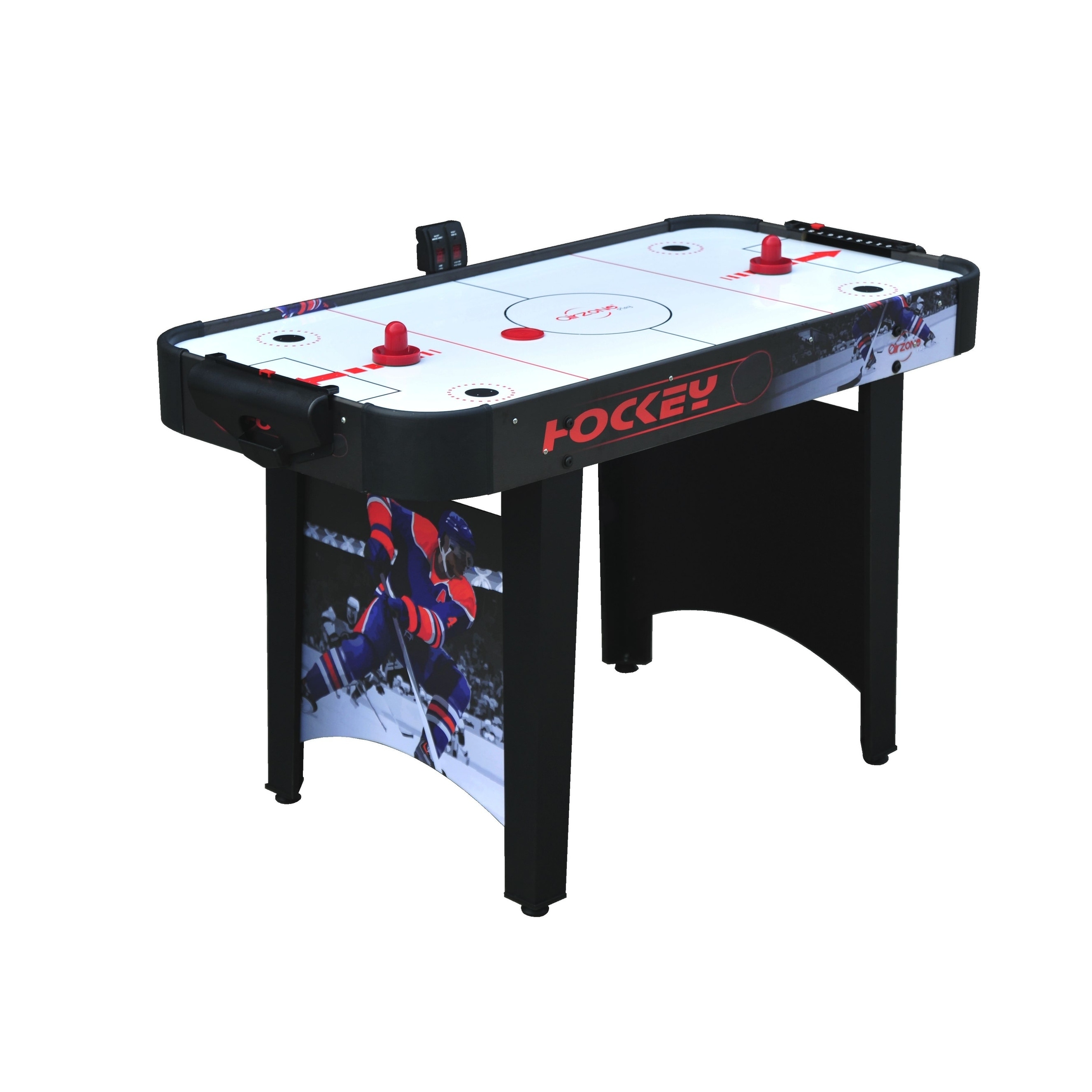 Shop Airzone Play 48 Air Hockey Table W Led Scoring Overstock