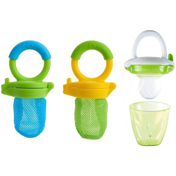 Shop Munchkin Fresh Food Feeders With Silicone Feeder Green