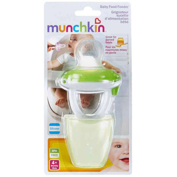 Shop Munchkin Fresh Food Feeders With Silicone Feeder Green