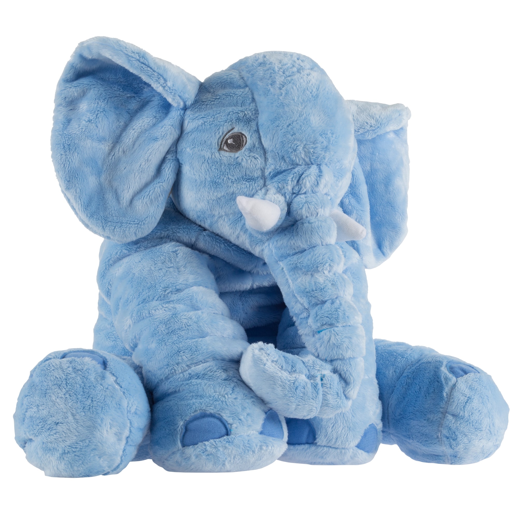 blue elephant stuffed animal