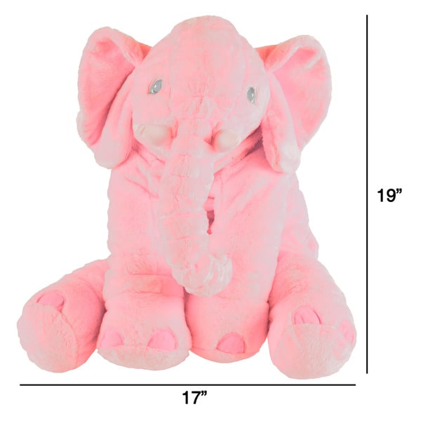 pink elephant plush toy