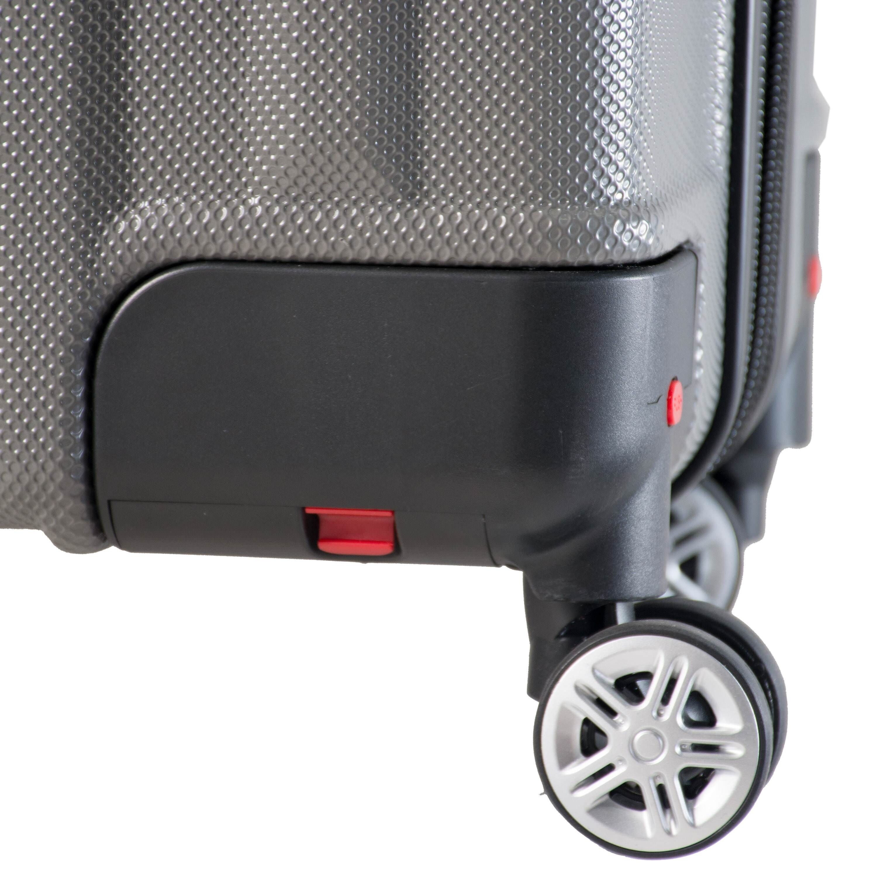 retractable wheels luggage