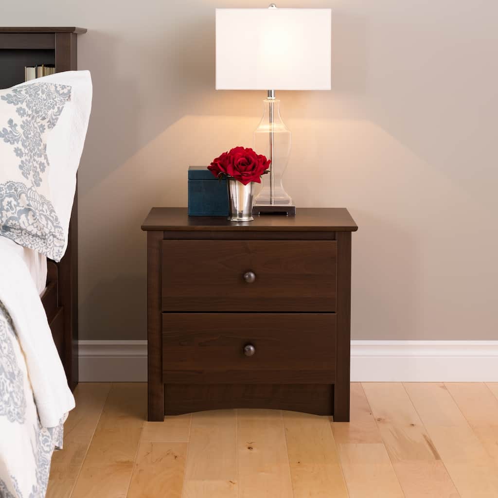 Prepac 2-Drawer Nightstand