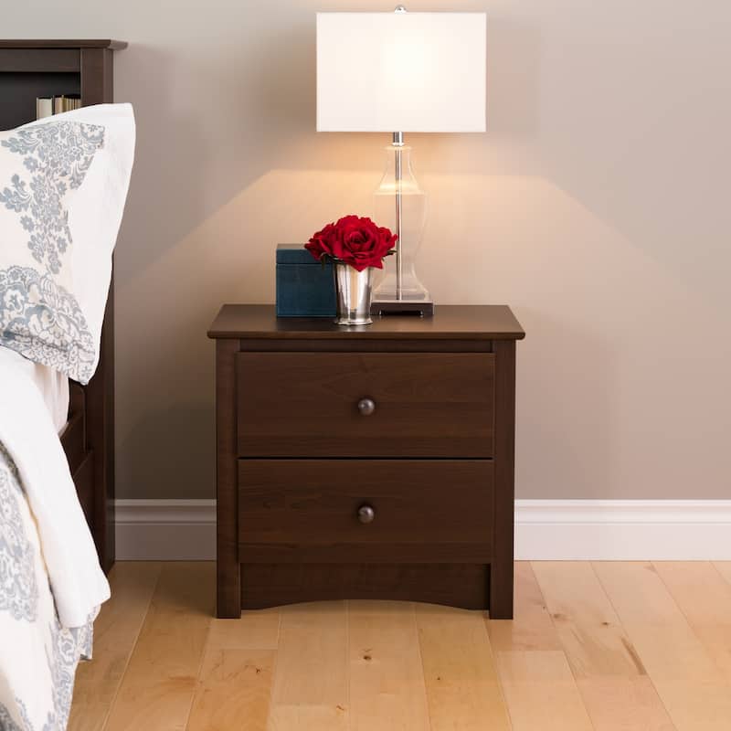 Prepac 2-Drawer Nightstand