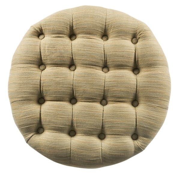 Copper Grove Moses Large Tufted Round Storage Ottoman