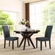 preview thumbnail 8 of 9, Porch & Den Felix Upholstered Grey and Beige Dining Chair