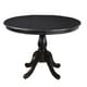 Copper Grove Parnasuss Round Pedestal Dining Table - Thumbnail 0