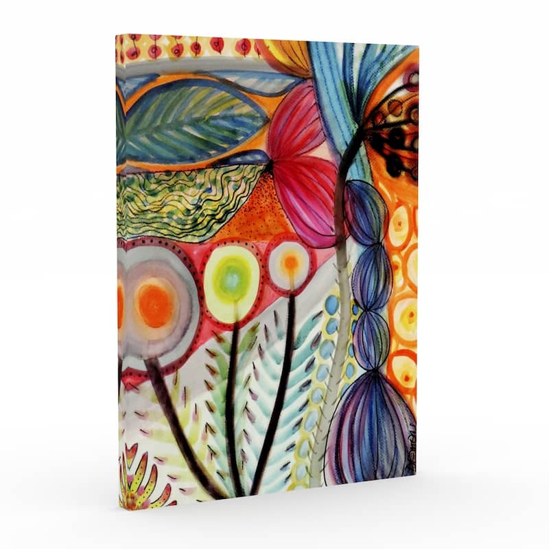 The Curated Nomad 'Vivaces' Gallery Wrapped Canvas Art