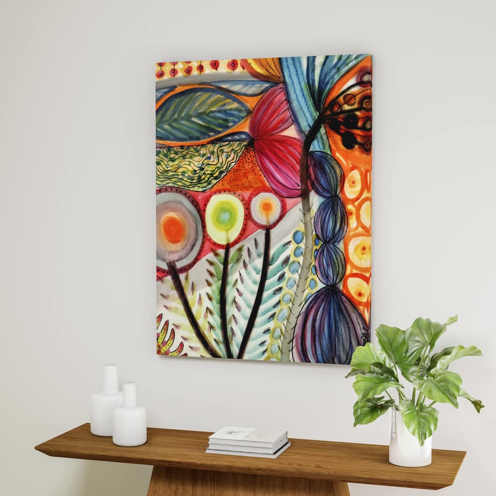 The Curated Nomad 'Vivaces' Gallery Wrapped Canvas Art