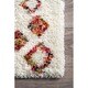 preview thumbnail 5 of 15, Brooklyn Rug Co Boho Sot and Plush Moroccan Variations Rainbow Trellis Shag Multi Rug