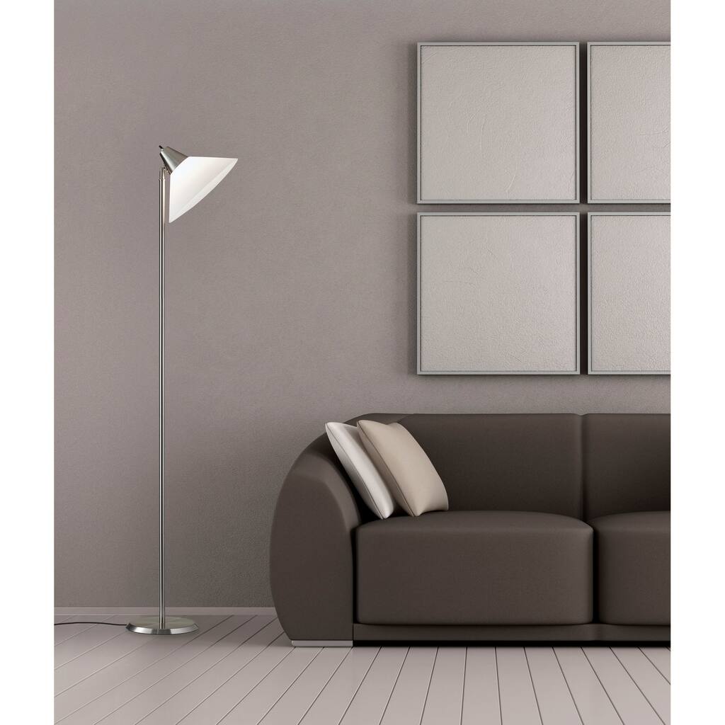 Porch & Den Genessee Swivel Floor Lamp