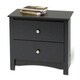 preview thumbnail 7 of 7, Sonoma Two-drawer Nightstand
