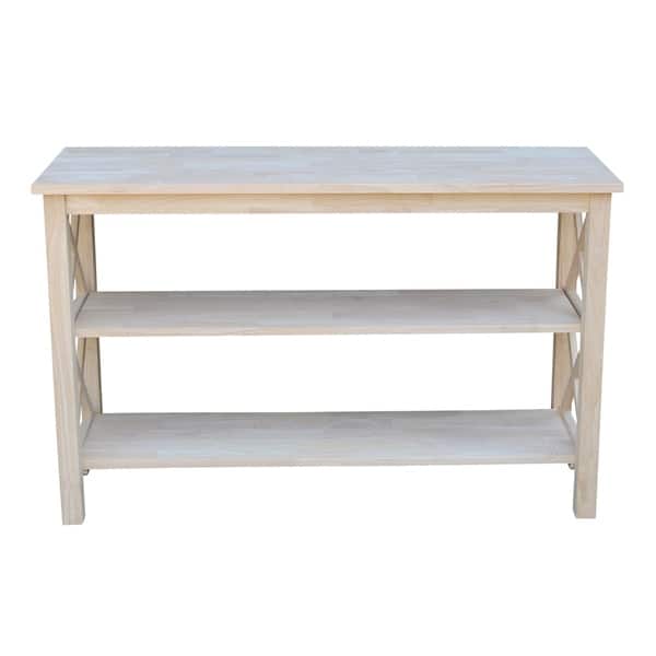 The Gray Barn Moonshine Unfinished Console Table Free The Gray Barn Moonshine Unfinished Console Table Free