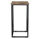 Carbon Loft Jarrell Wood and Iron Backless Bar Stool - Thumbnail 7