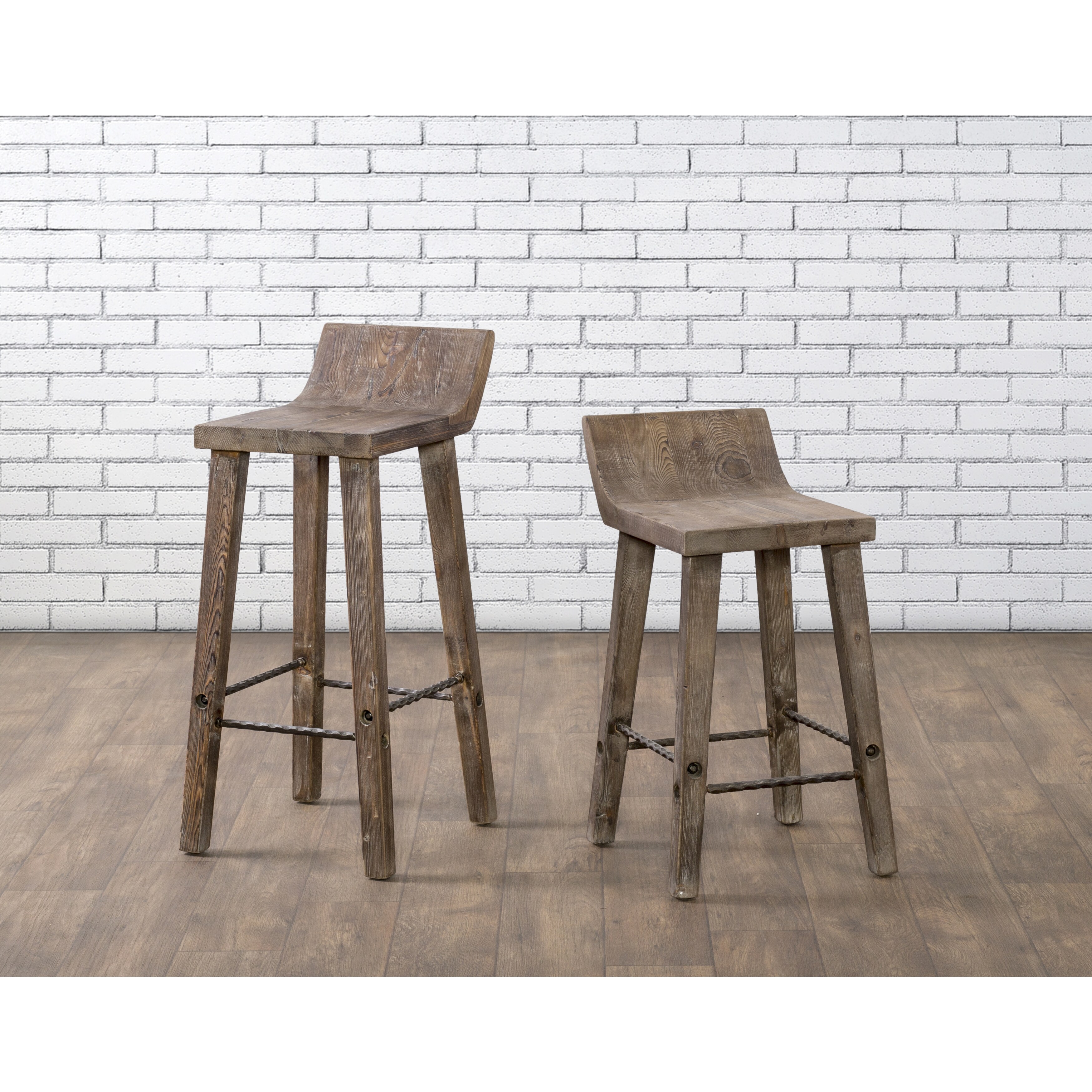 Shop The Gray Barn Gold Creek Natural Distressed Wood Counter