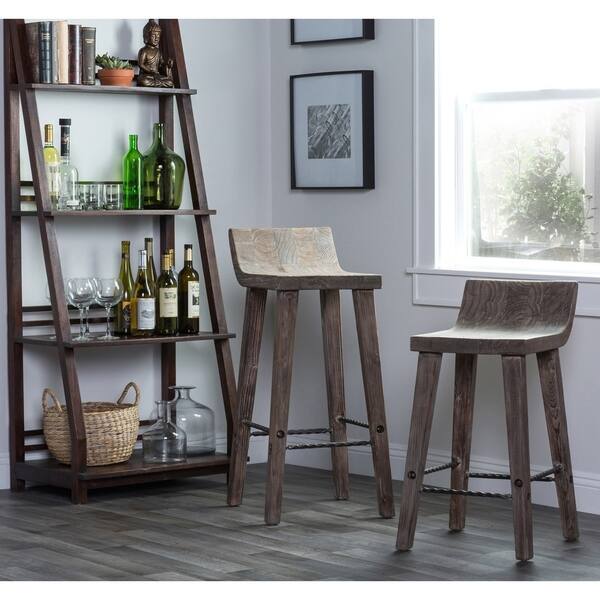 Shop The Gray Barn Gold Creek Natural Distressed Wood Counter