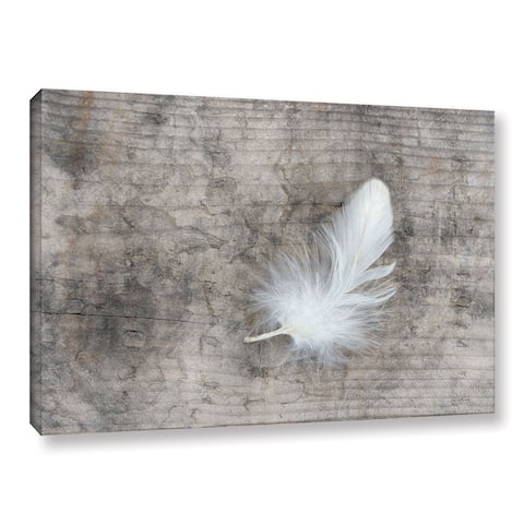 The Gray Barn Cora Niele's White Feather Gallery Wrapped Canvas Art