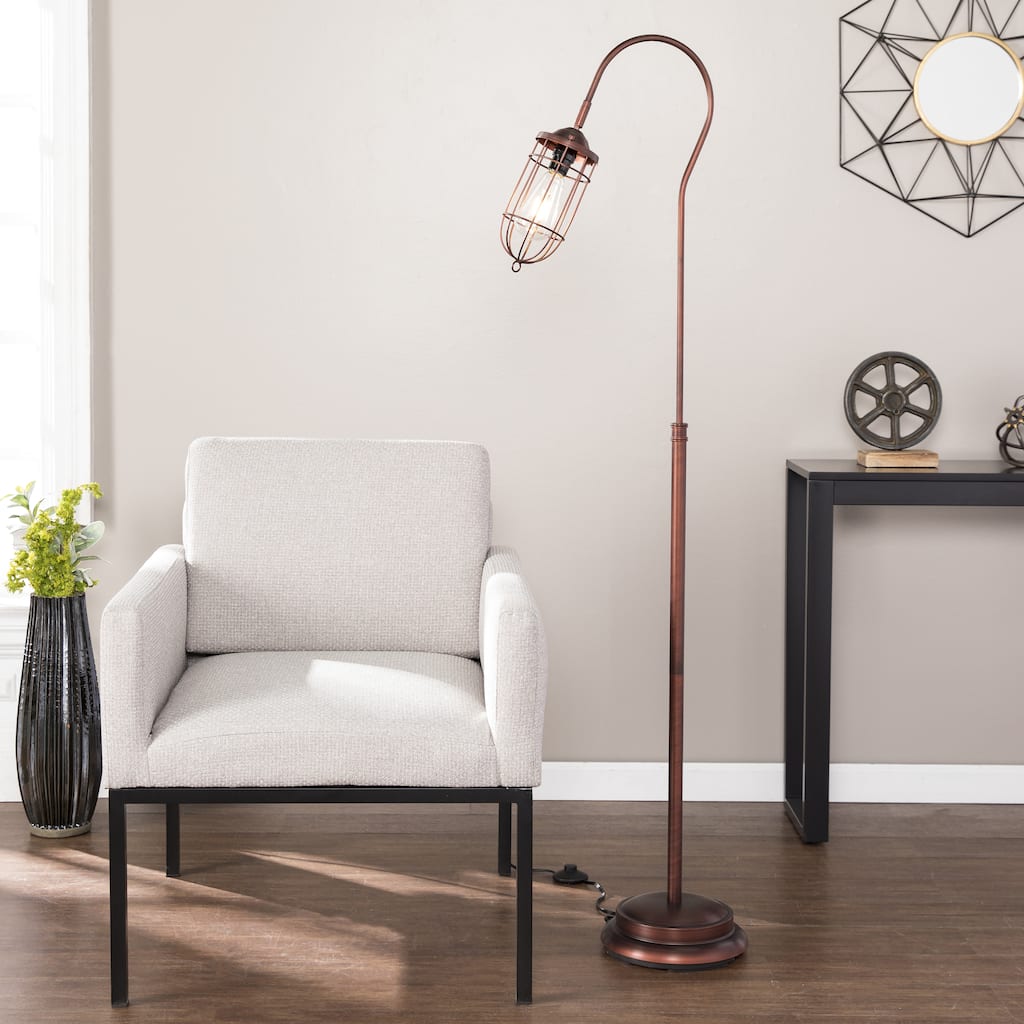 Carbon Loft Edgar Single-light Floor Lamp - Overstock - 19856447
