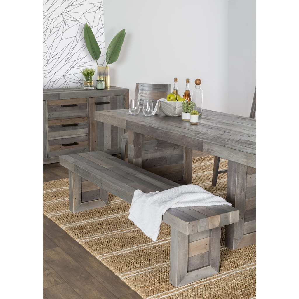 The Gray Barn Fairview Reclaimed Wood Dining Bench
