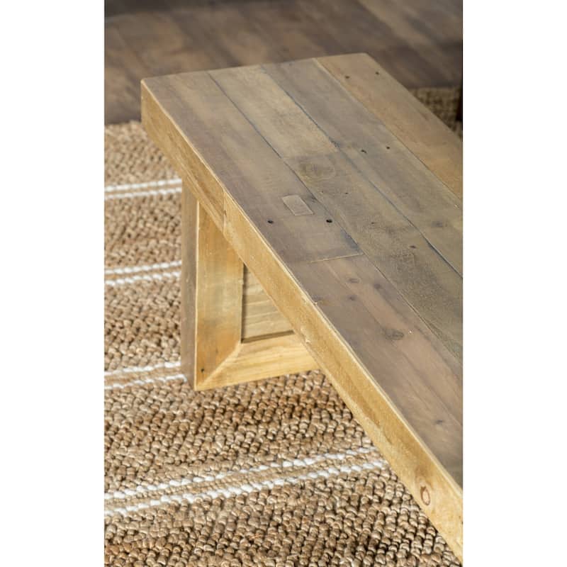 The Gray Barn Fairview Reclaimed Wood Dining Bench