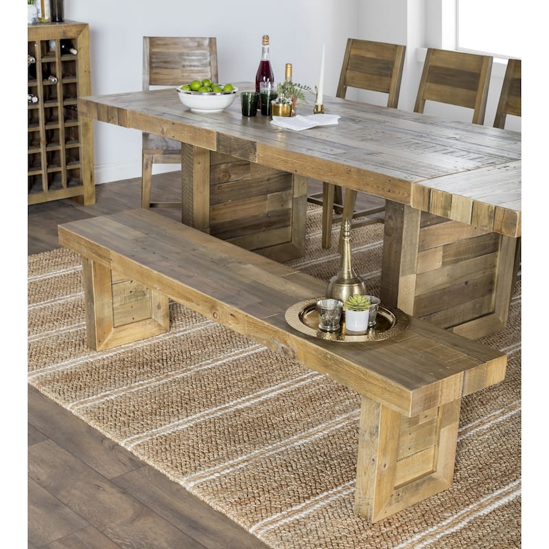 The Gray Barn Fairview Reclaimed Wood Dining Bench