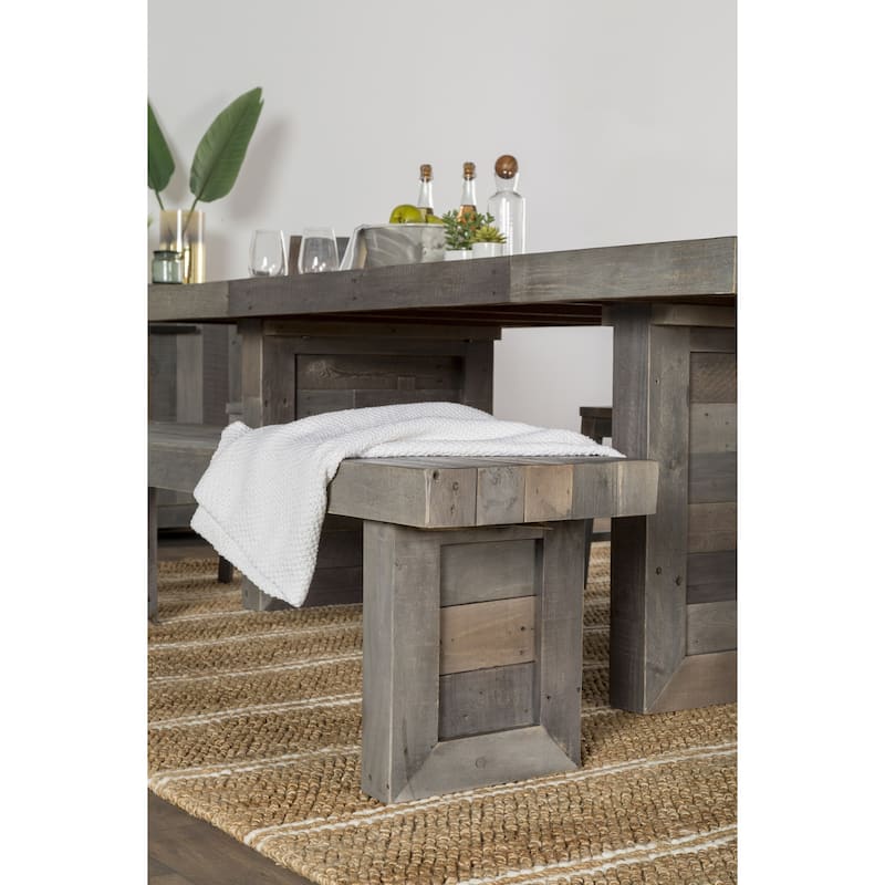 The Gray Barn Fairview Reclaimed Wood Dining Bench