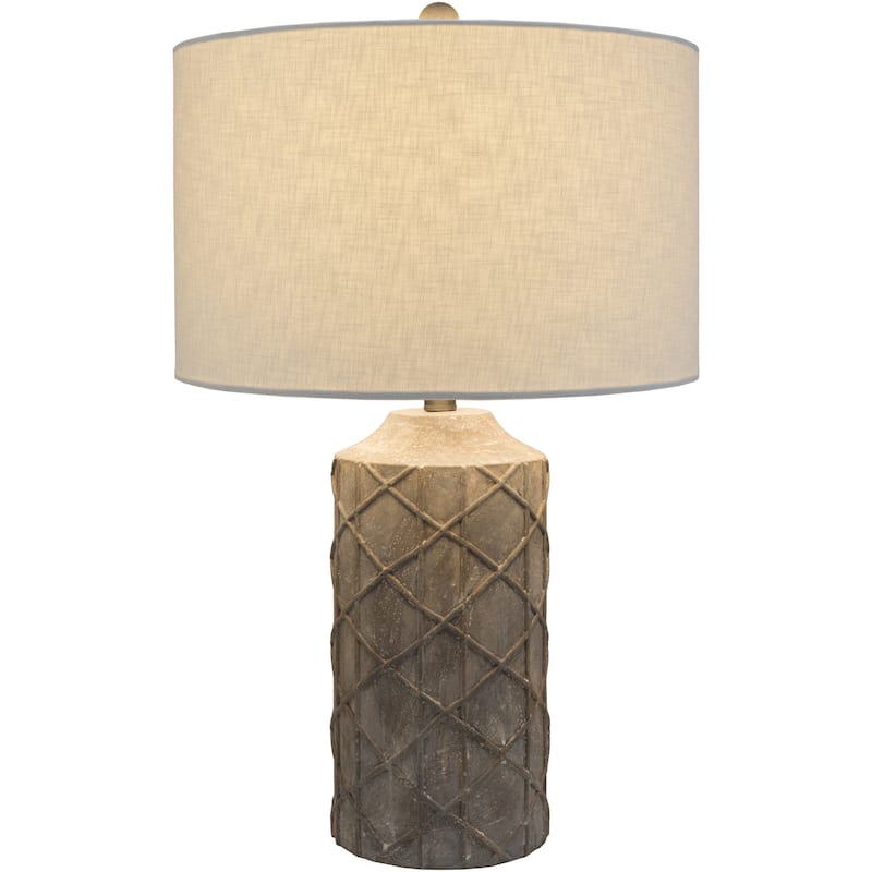 The Gray Barn Red Sky Antique Resin Base Table Lamp
