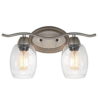 LNC 2-Light Vanity Lights Wall Sconces Bathroom Sconce Wall Lighting
