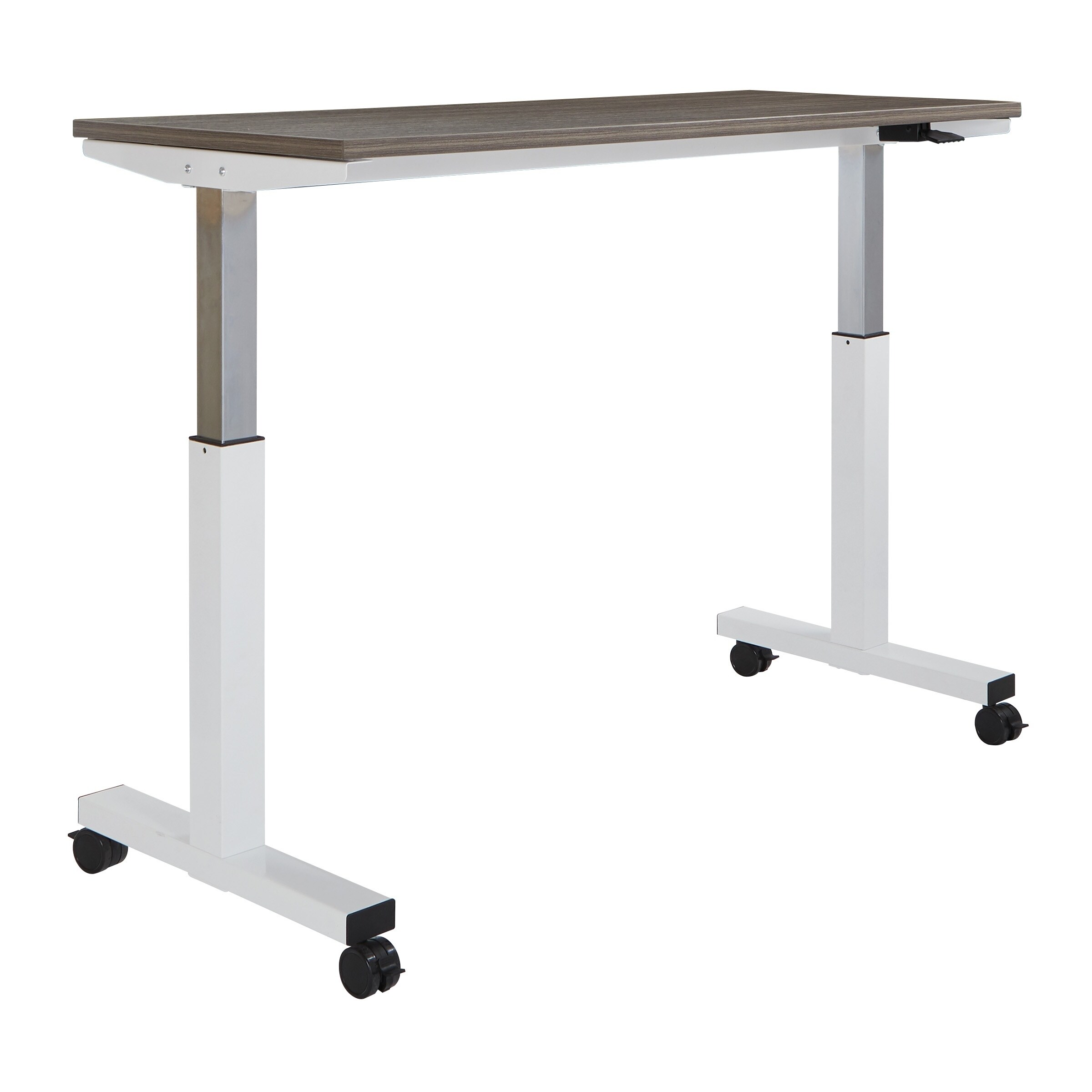 Shop 5 Ft Wide Pneumatic Height Adjustable Table W Laminate Top
